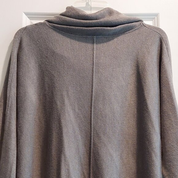 Camille & Co Gray Pull-over Fringed Sweater Women's Size M - Picture 6 of 9
